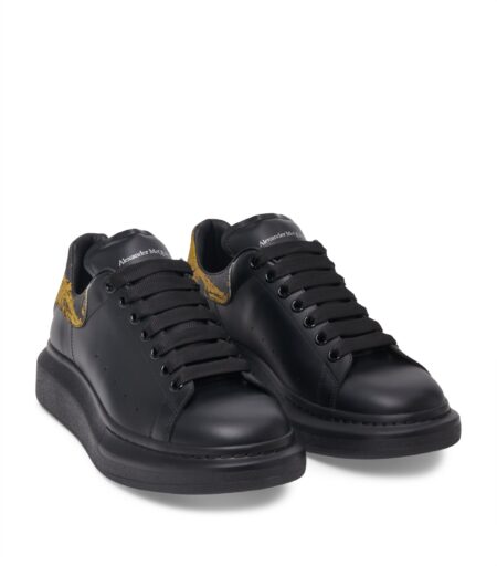 Buy Alexander McQueen Leather Oversized Sneakers With Crypto