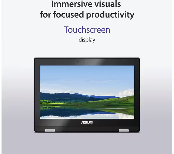 Asus CX1 11.6" 2 In 1 Chromebook Laptop